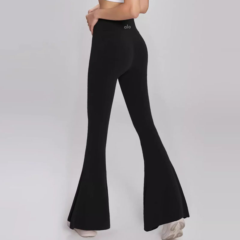 alo高腰显瘦显腿长瑜伽喇叭裤女