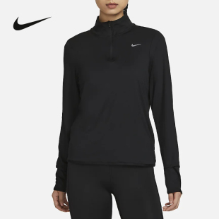 010 T恤训练服半拉链运动服跑步FB4317 百搭长袖 Nike耐克女子时尚