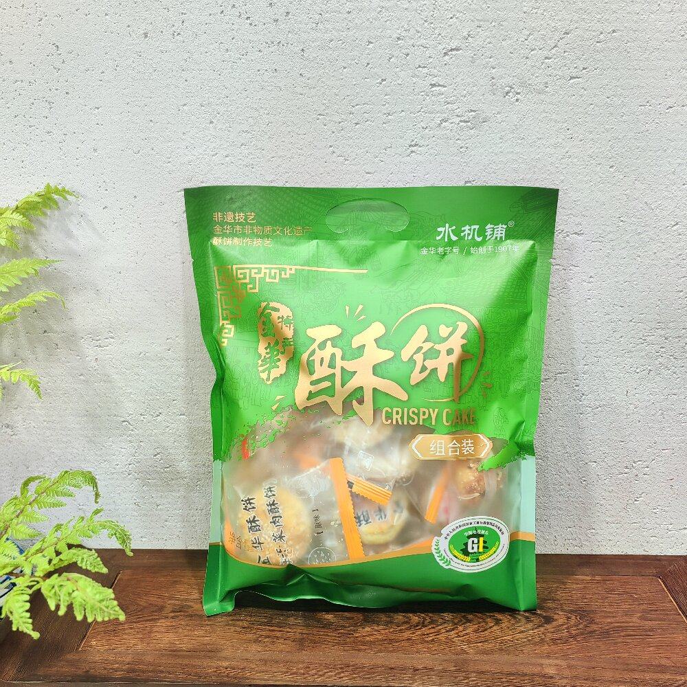 水机铺金华酥饼组合装袋装325克小酥饼大酥饼原味辣味红糖小酥饼