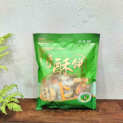 水机铺金华酥饼组合装袋装325克小酥饼大酥饼原味辣味红糖小酥饼