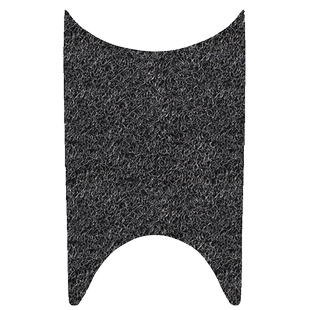 适用于小刀风影CR-7长征版电动车电轻摩丝圈脚垫踏板垫XD600DQT-4