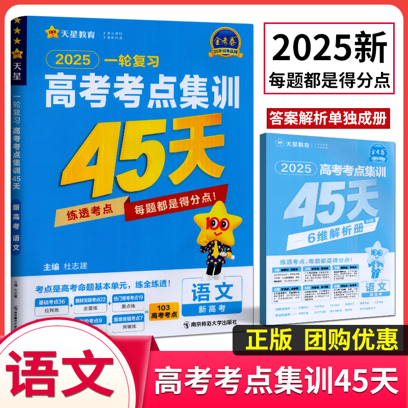 2025年新版语文天星教育专项训练