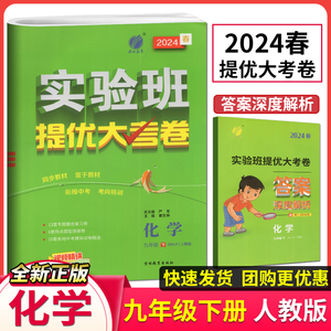 实验班提优大考卷数学九年级下册