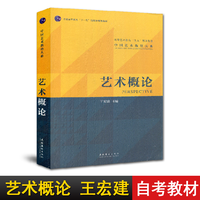 多省包邮！自考教材 0504 00504艺术概论王宏建文化艺术出版社 2010版江苏自考教材浙江自考赠电子大纲