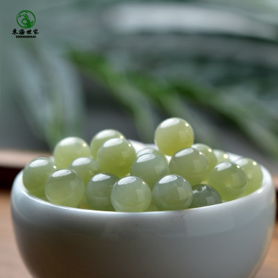 东海世家和田玉冰晴水散珠