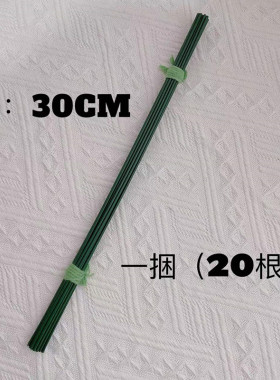 张小昕向日葵花配件花杆铁丝