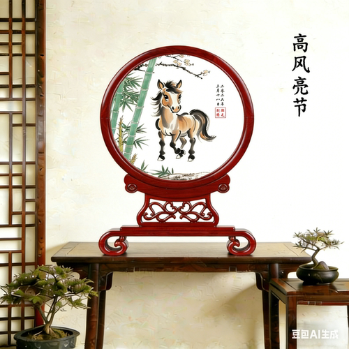 北京上门满月理发双面绣胎毛绣