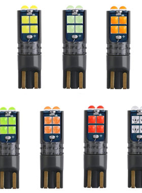 汽车led示宽灯 T10 3030 10SMD 宽压高亮小车灯泡 阅读灯 牌照灯