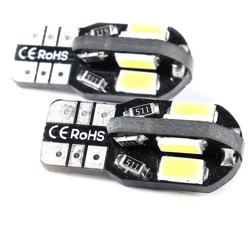 汽车led示宽灯CANBUS车灯T10 5630 8灯牌照灯车内灯泡 - 封面