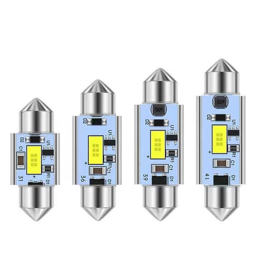汽车阅读灯led室内车顶灯12V照明灯内饰灯双尖灯后备箱灯车内灯泡