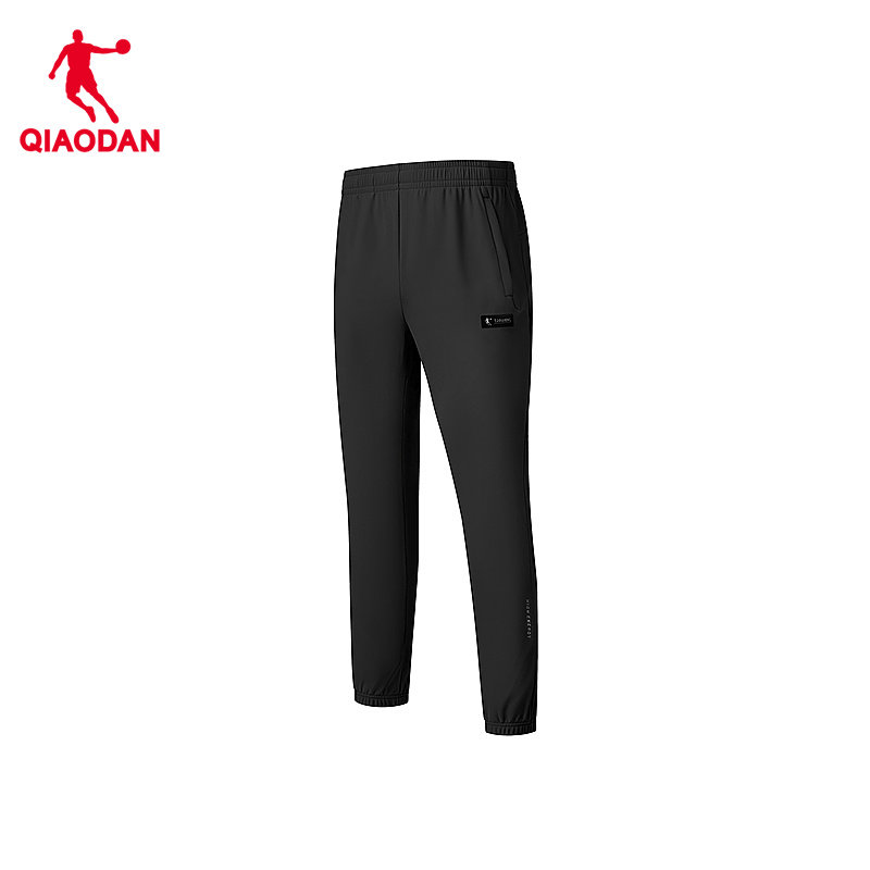 乔丹加绒收口针织长裤男士2025冬季新款商场同款远红外保暖随形,运动服/休闲服装,运动长裤,淘宝优惠券,粉丝福利购,淘宝优惠卷