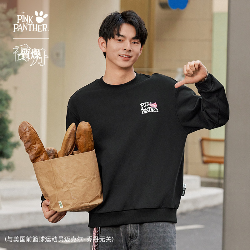 乔丹X粉红豹联名男春秋透气卫衣