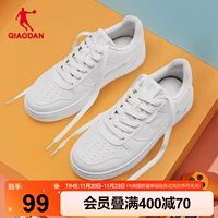 乔丹 Зимние кроссовки, высокая белая обувь на платформе, универсальная спортивная обувь для отдыха