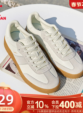 CC鞋丨乔丹经典德训鞋百搭白色T头鞋学生板鞋男款复古运动鞋轻便