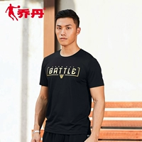 Áo thun nam tay ngắn Jordan 2019 hè mới nam thể thao áo thể thao thoáng khí cổ tròn in áo thun nam - Áo phông thể thao áo ba lỗ tập gym nữ
