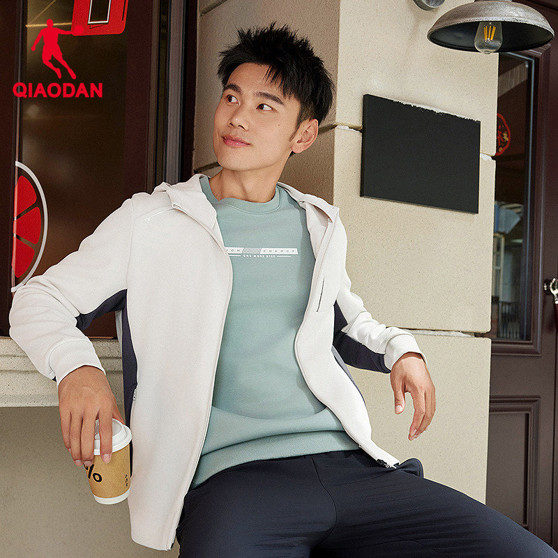 乔丹针织开衫男士冬季新款商场同款型云科技校园百搭外套上衣,运动服/休闲服装,运动茄克/外套,淘宝优惠券,粉丝福利购,淘宝优惠卷