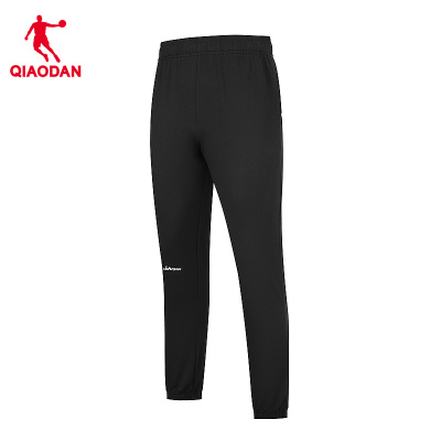 运动长裤透气吸湿收口九分裤