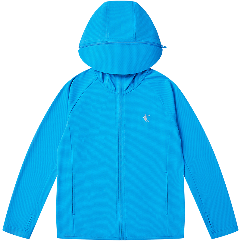 中国乔丹童装儿童防晒衣2024新款男童夏季薄款外套皮肤衣防晒服女