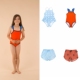 现货 tinycottons 春夏 折 男童女童清凉夏日速干泳裤 三角泳衣