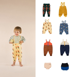 折 tinycottons 秋冬 新生婴幼儿有机棉亲肤宝宝背带裤短裤长裤子