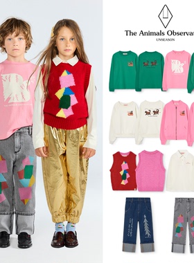 the animals observatory TAO 25aw 圣诞限定儿童T恤卫衣牛仔裤