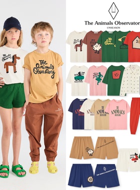 现货 西班牙 TAO 26ss 春夏儿童洋气时髦短袖T恤短裤衬衫亲子