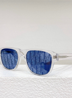 男士方形太阳眼镜FLAG2夏季旅行遮阳墨镜女士防紫外线黑蓝卡其白