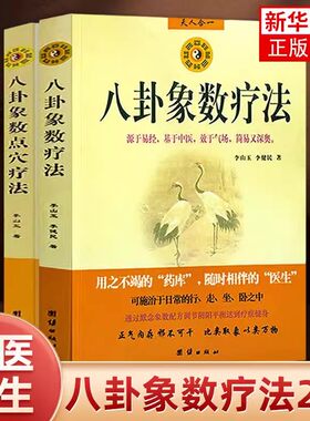 正版八卦象数疗法八卦象数点穴疗法(全2册) 李山玉李健民中医养生健康法易经周易与中医学中医解周易医易心法五运六气天文历法书籍