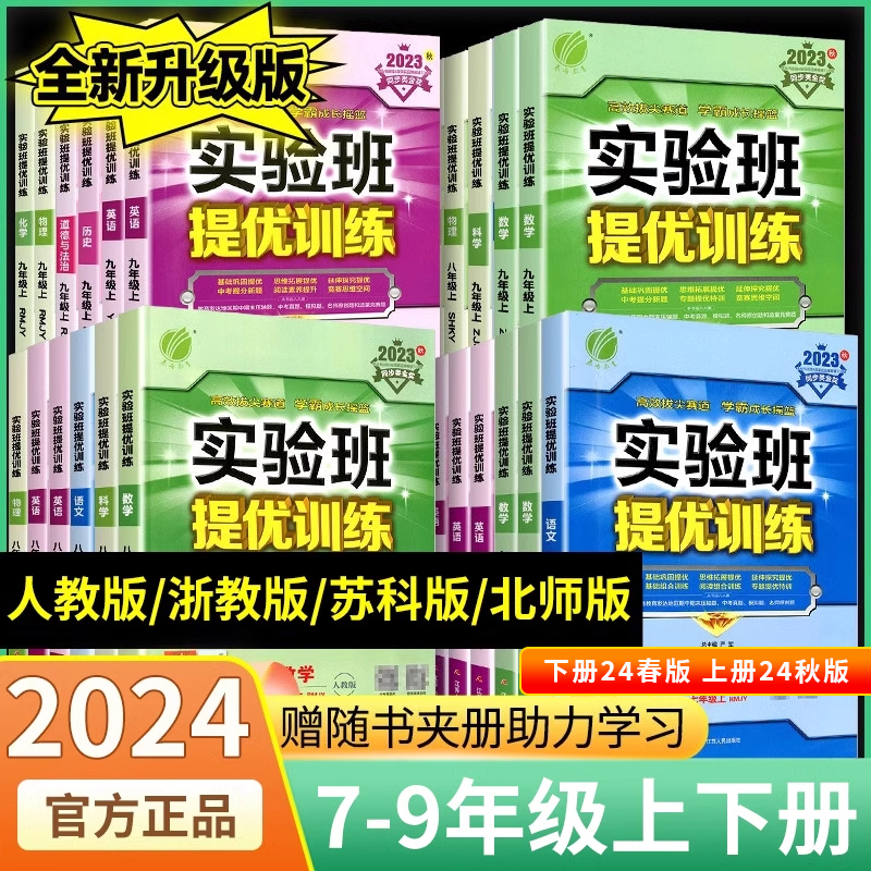 2024版实验班提优训练初中