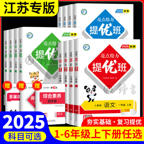 2025新版亮点给力提优班大试卷
