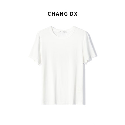畅家CHANGDX  莱赛尔短袖T恤072