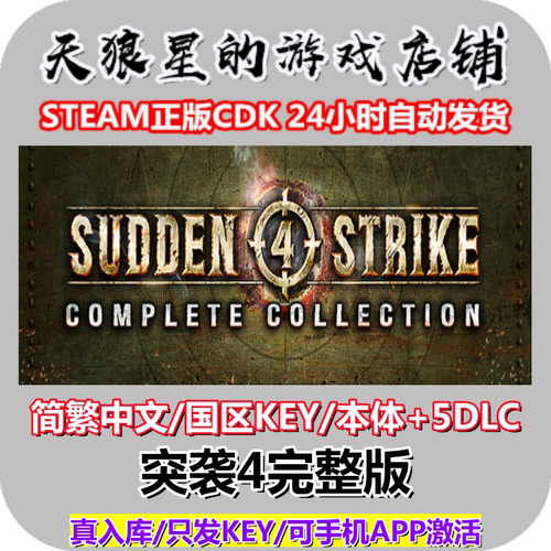 STEAM/突袭4完整版/中文
