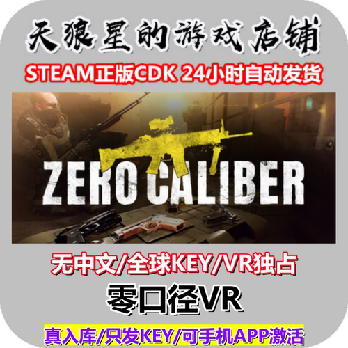 STEAM/零口径VR/VR独占/FPS