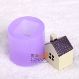 Трехмерный домик, акриловая силиконовая форма, мыло ручной работы, свеча