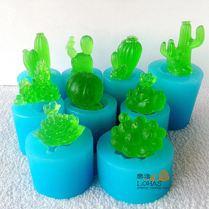 多肉巧克力棒棒糖慕斯硅胶模具