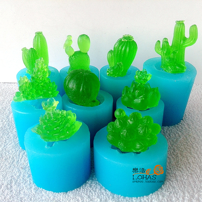 多肉巧克力棒棒糖慕斯硅胶模具