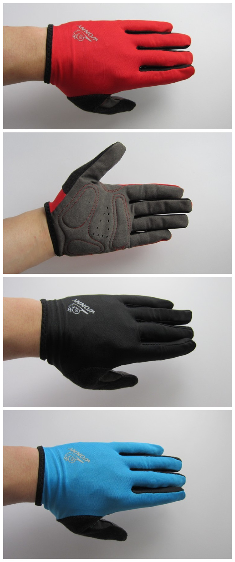 Gants de cycliste mixte WONNY - Ref 2255591 Image 2