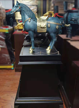 大型落地马到成功周年庆典工艺品