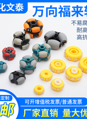 福来轮GD-01D全向轮GD-02A内10内12双层来福轮WH05流利条万向滑轮
