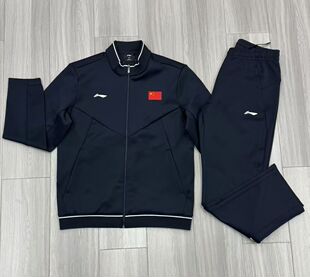 李宁赞助2026中国代表团国家队长袖套装运动休闲套装国服