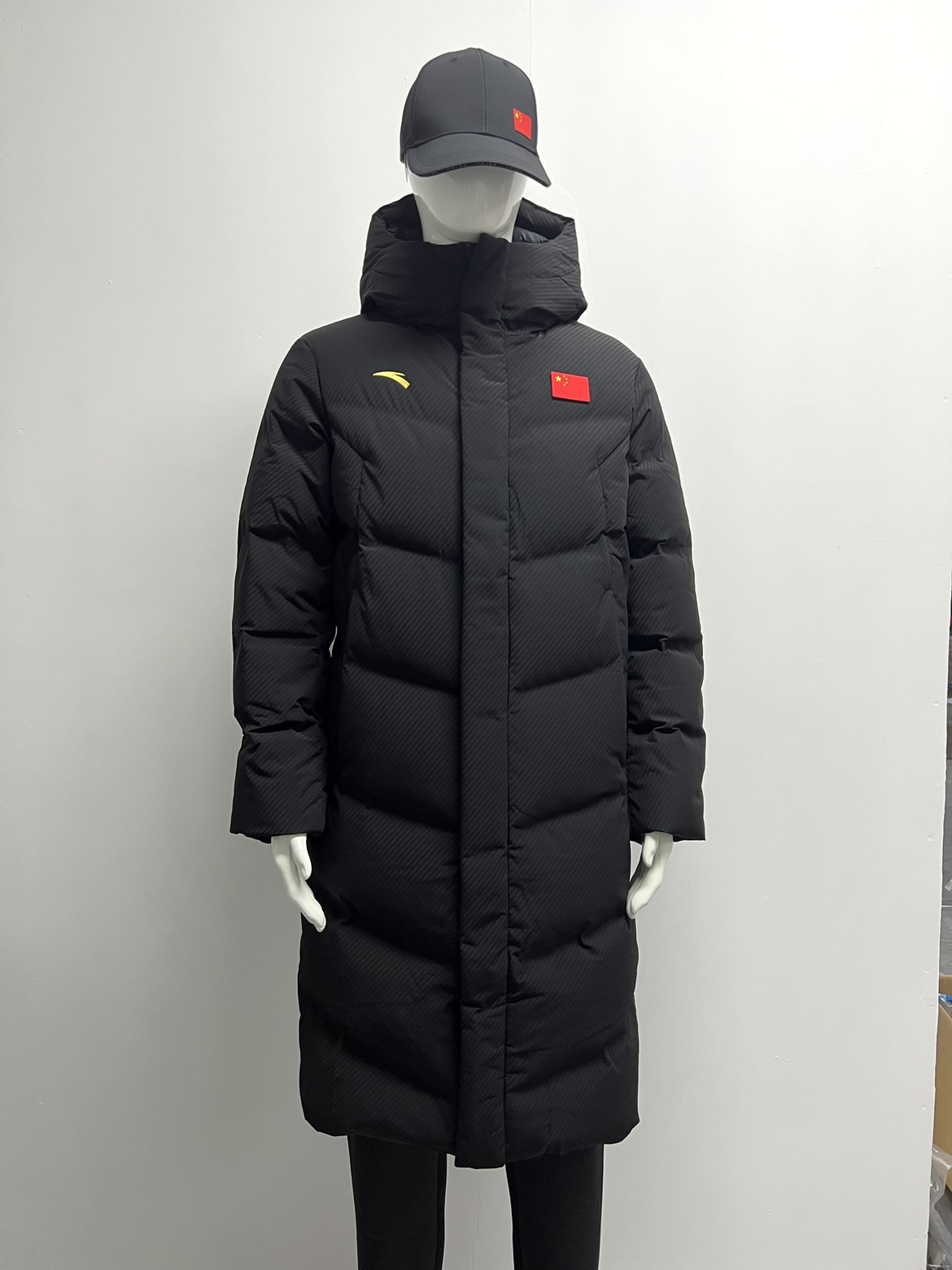 安踏赞助新款羽绒服中国代表团国家队长款羽绒服大衣防寒服国服