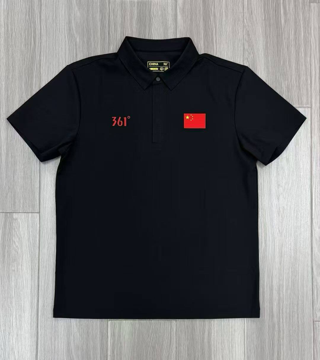 361度2026赞助中国代表团国家队休闲运动短袖POLO衫速干三色可选