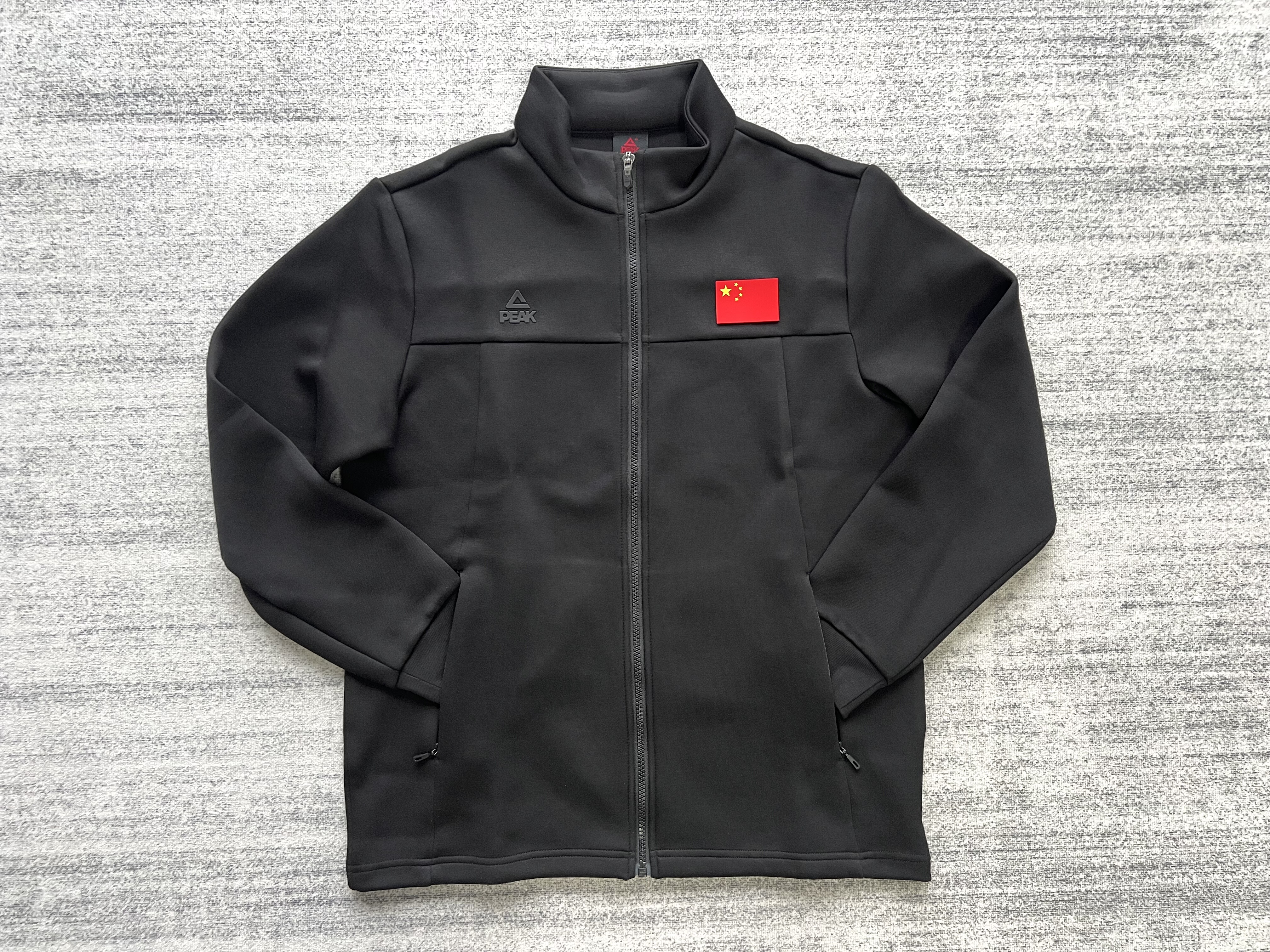 匹克赞助运动外套2025中国现代五项国家队运动针织外套防风国服