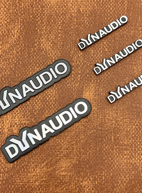 丹拿汽车音响贴标 专用于大众途观 途锐 辉腾DYN探歌探岳沃尔沃