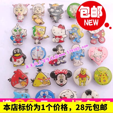 卡通闪光胸针 发光徽章 地摊闪光胸针玩具2021爱心圣诞装饰品新年