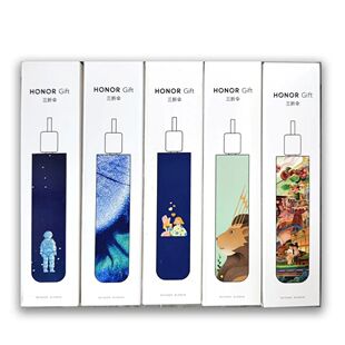 HONOR Gift三折伞卡通动漫黑胶太阳晴雨伞大号精美礼品送朋友便携