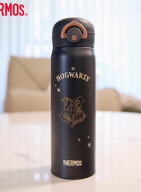 膳魔师316L不锈钢保温杯卡通可爱学生吸管水杯TCMT-500 TCMI-403