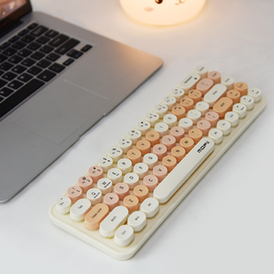 费里斯手蓝牙键盘和鼠标设置iPad平板电脑笔记本电脑68键迷你键盘