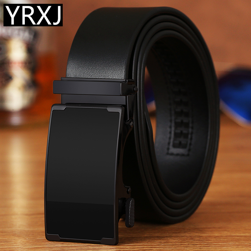 自动扣皮带男真皮商务中年青年