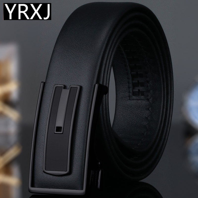yrxj自动扣青年男士皮带休闲百搭